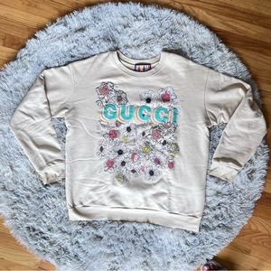 GUCCI | Beige Lovelight Sweatshirt